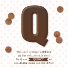sinterklaas chocoladeletter Q